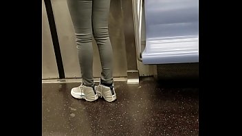 Thick lil ass on the subway