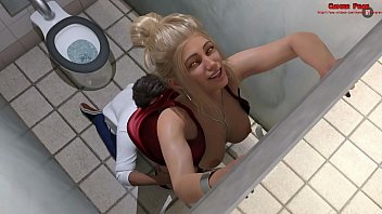 The Spellbook Epi 10 Beautiful Young Blonde Wife Athlete's Body Fucked and Recorded in the Public Toilet