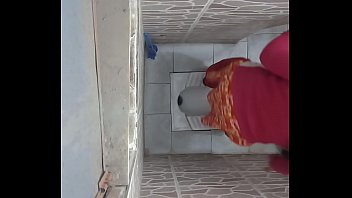 Indian maid peeing