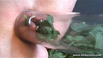 Pussy pump - orgasm with nettle