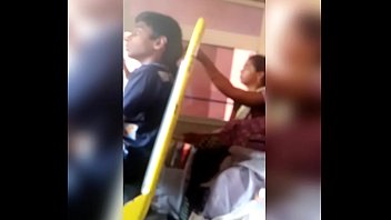 Telugu aunty navel show in bus