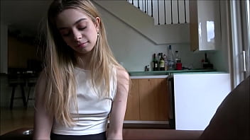 Tiny 18yo Tries Out Sex With StepDad - Alex Adams