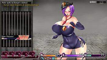 Karryn's Prison [Sex porn game] Ep.3 sexy purple hair warden is a nymphomaniac slut and want to jerk off all men